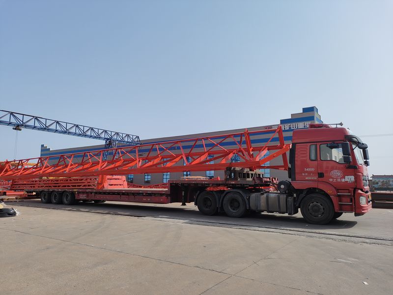 電動葫蘆門式起重機  MH10t—25m 制作完成，發(fā)往陜西榆林交付客戶使用