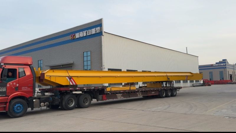 電動葫蘆橋式起重機 LH10t-27.95m 電動單梁起重機 LD5t—23.3m 制作完成，發(fā)往浙江省金華市交付客戶使用